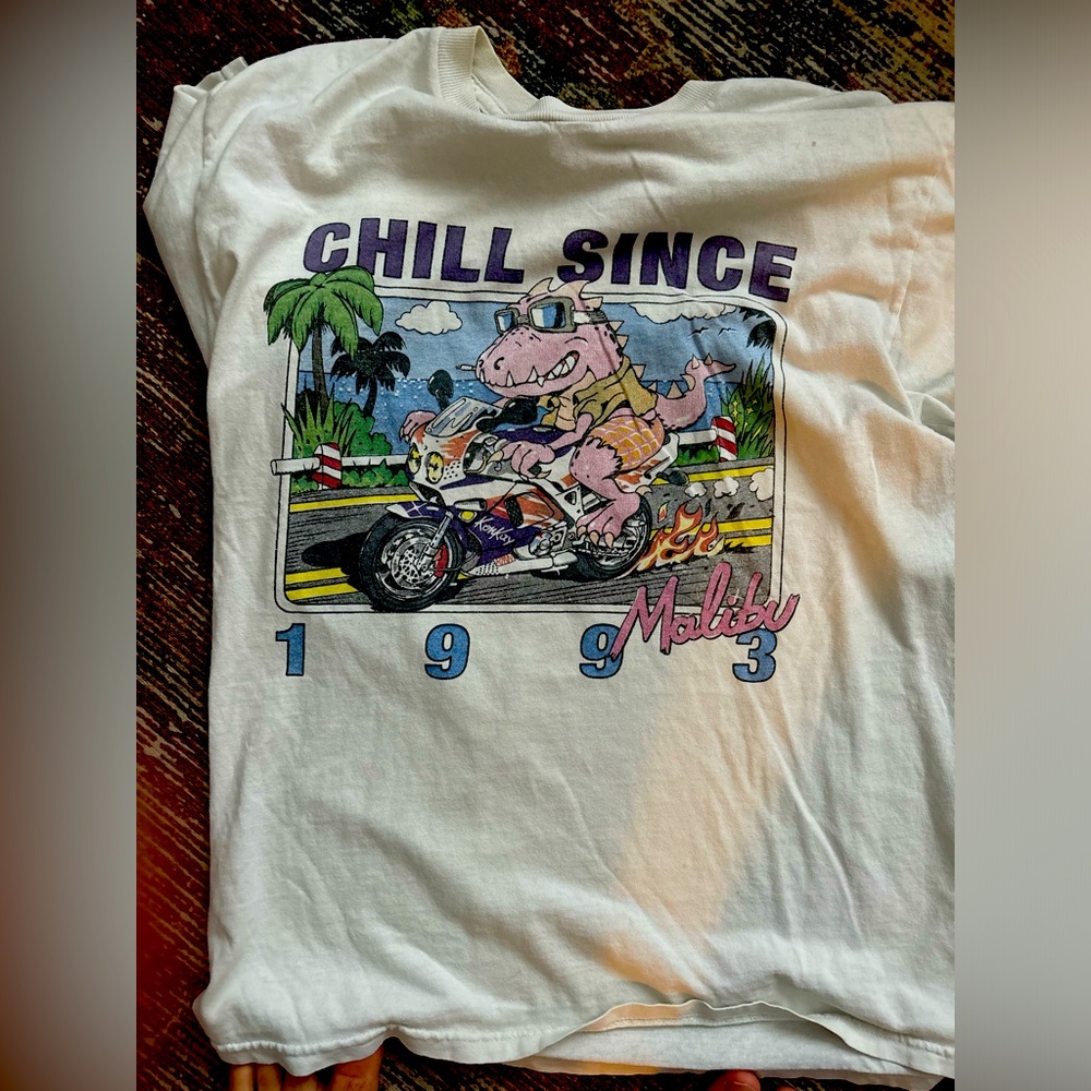 Large white vintage